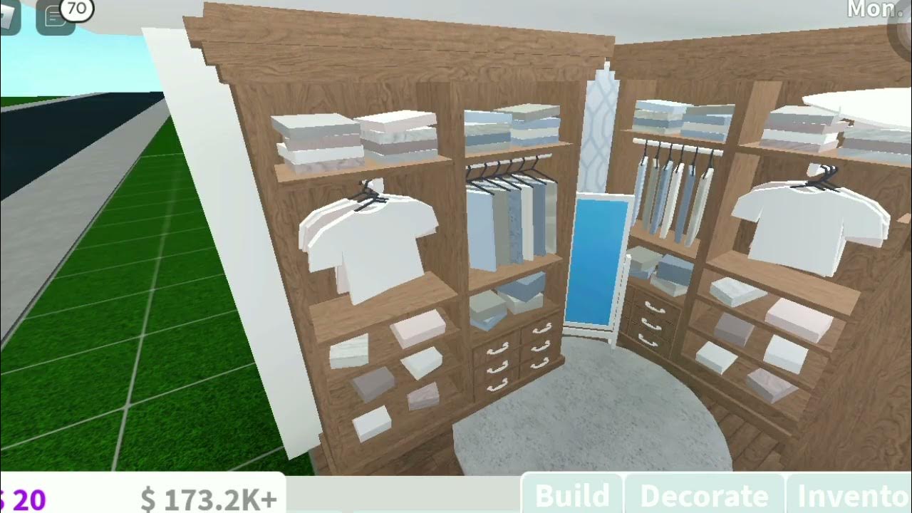Bloxburg fast/easy closet build YouTube
