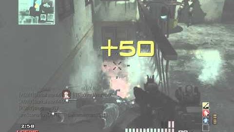 Nice mw3 infected kill feed