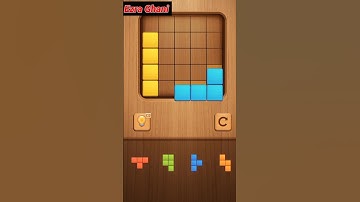 Tetris Animation 😱 game WOOD PUZZLE 😱#tetris #animation #game #woodpuzzle #shorts #coffindance