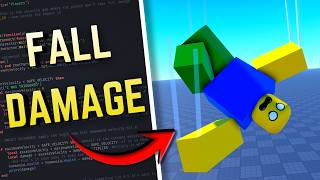 The only FALL DAMAGE Script you'll ever need ! (Roblox Studio Tutorial)