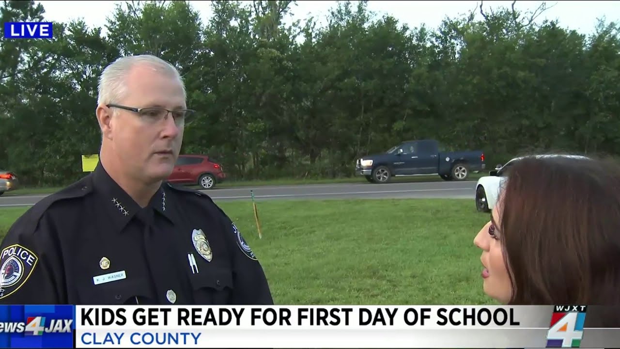 Clay County District Police Chief offers reminders on first day YouTube