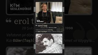 Kızı, Erol Taşın Vefat Ettiği Günü Anlatıyor. Ş