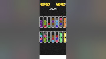 Ball sort puzzle level 963 #ballsortpuzzle