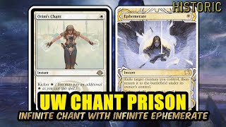 This Is A Single Player Game... UW Prison. Infinite Orim's Chant Prison | Historic BO3 | MTG Arena