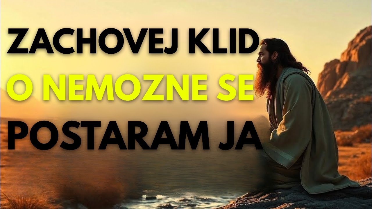 Bůh ti dnes říká: „Zachovej klid, já se postarám o nemožné věci.“ | Bůh je dobrý