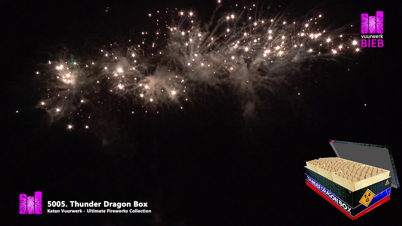 Thunder Dragon Box - Katan Vuurwerk - Ultimate Fireworks Collection- vuurwerkbieb.nl