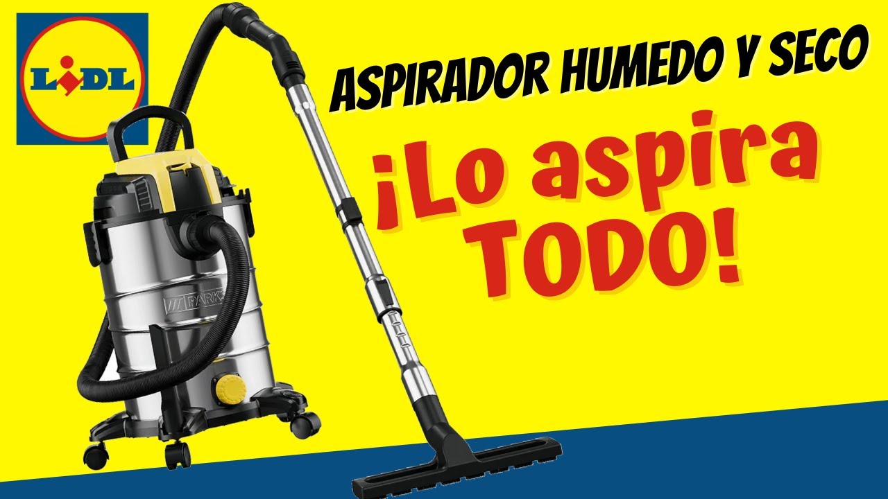 El mejor aspirador que hemos tenido!. Aspira liquido y solido. Modelo [2022]  Lidl Parkside - YouTube