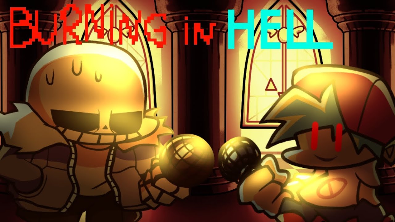 EU JOGANDO BURNING IN HELL - FNF INDIE CROSS ANDROID (Stark) - YouTube
