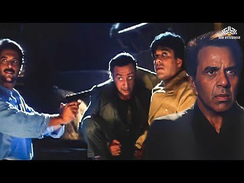 देखिये कैसे धर्मेंद्र ने बेतहाशा पीटा गुलशन ग्रोवर को | ज़ुल्म ओ सितम | Action Scene