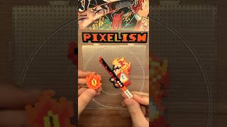 Demon Slayer Flame Hashira Rengoku Keychain Making Nichirin Sword & Flame Tsuba