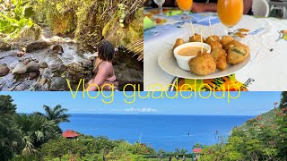 Vlog en Guadeloupe 🇬🇵 , restaurant , rivière ,villa ❤️