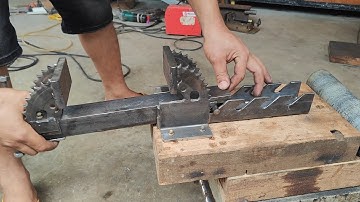 #diy ,fun video hướng dẫn chi tiết tự chế eto kim loại, vam kẹp kim loại độc đáo cực kỳ chắc chắn