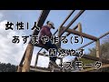 【田舎暮らし】第26話 女性1人二十畳のあずまや作る(5)