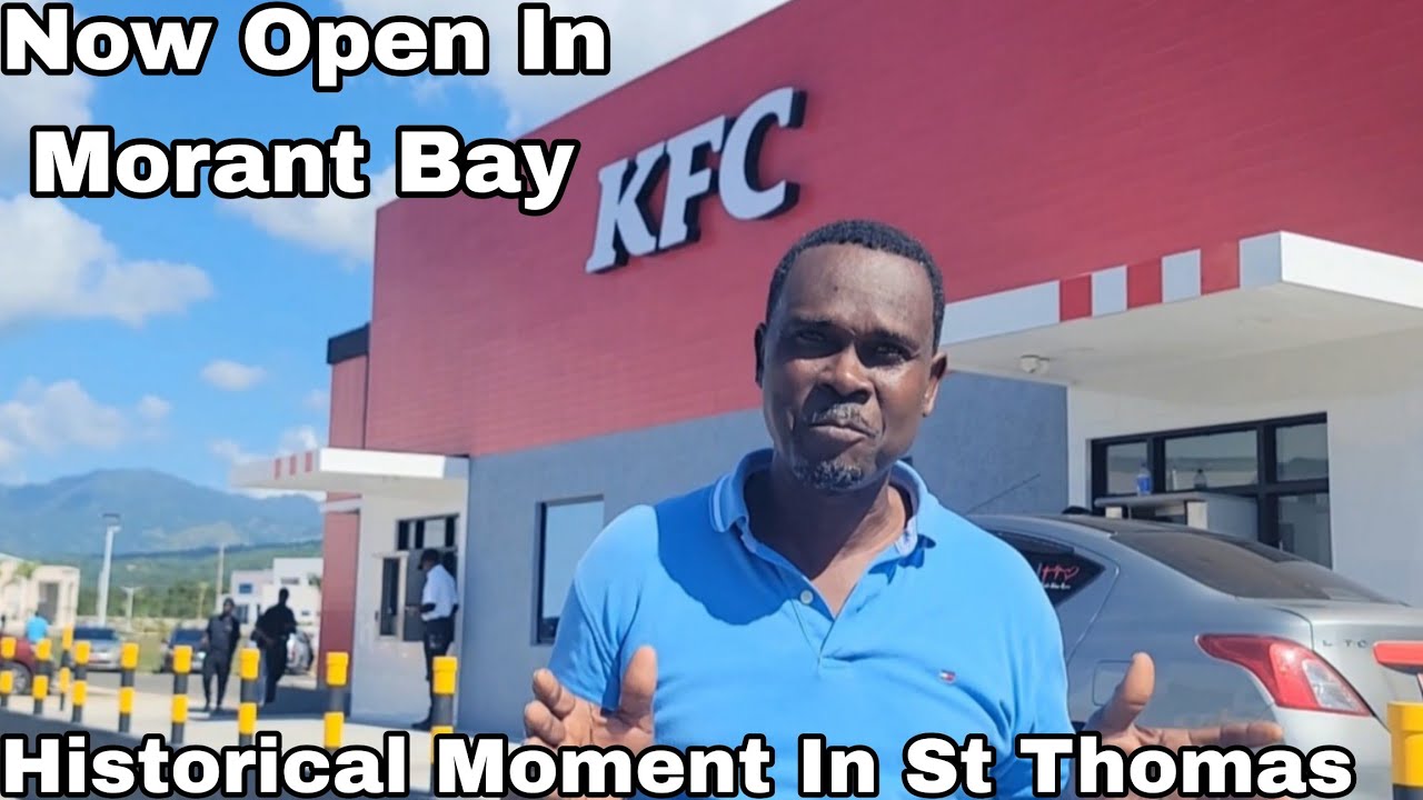 Историческое открытие нового магазина KFC в Морант-Бэй, городской центр Сент-Томас, вторник, 2 де...