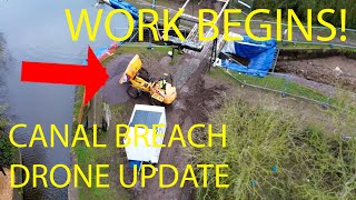 Download Lagu Whitchurch Canal Breach Update, Repair Work Starts! With Commentary (2ndFeb) MP3