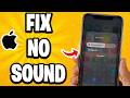 How To Fix No Sound On iPhone - Step By Step