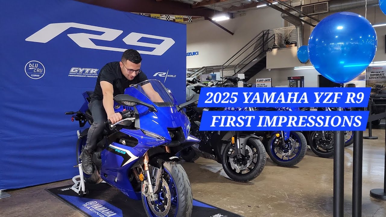 Yamaha R9 First Impressions 2025 MY 