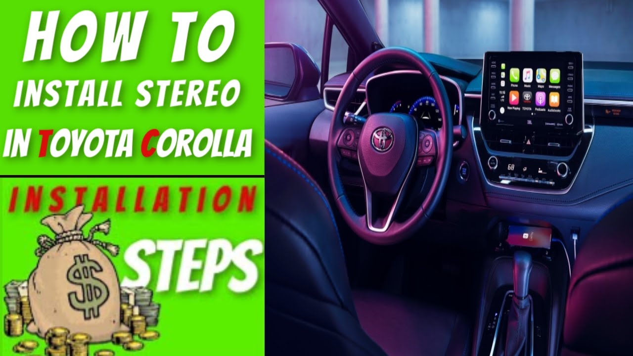 Install Stereo In New Corolla Hybrid
