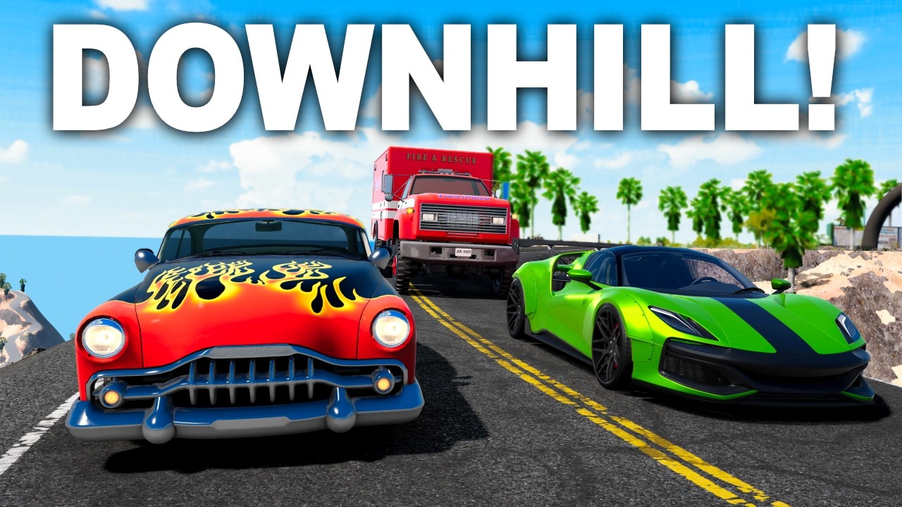 INSANE DOWNHILL RACING IS BACK!