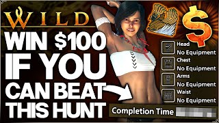 Win $100 If You Can Hunt THIS Monster... - Monster Hunter Wilds (No Armor Challenge Winners)