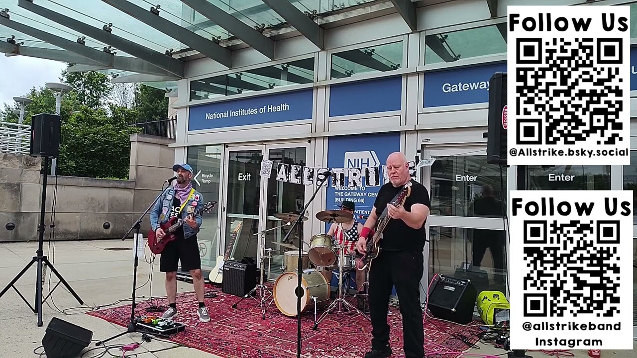 Allstrike - No Kings Day Live Performance - Red State Regrets