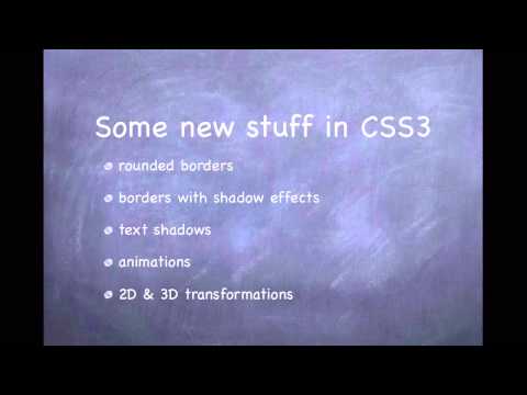 CSS3 - 01. Introduction to CSS3