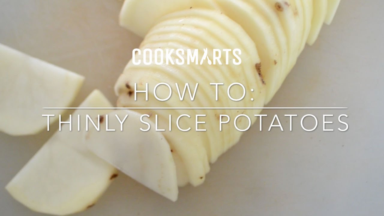 4 Easy Ways to Thinly Slice Potatoes (Without a Mandoline) - Baking Kneads,  LLC