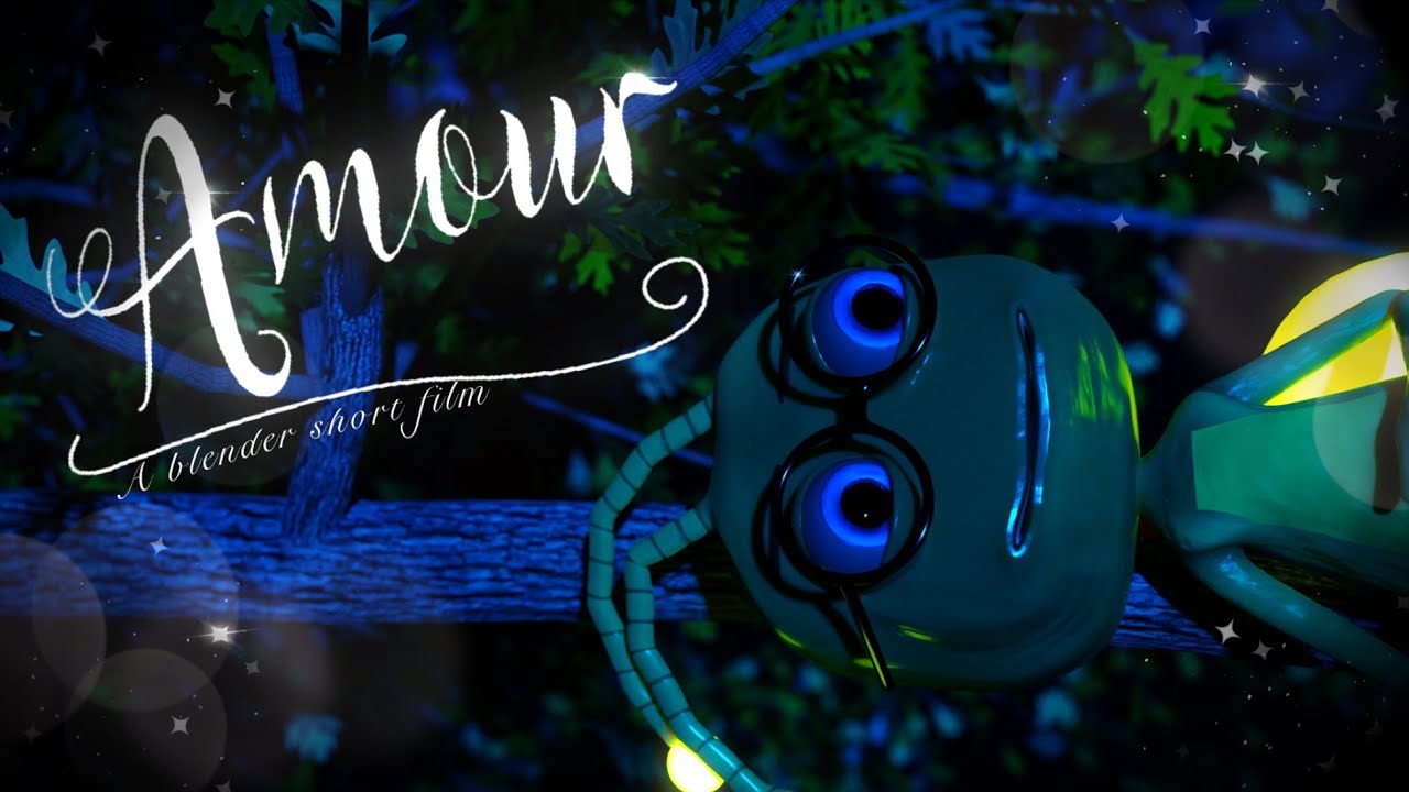 Amour Blender Animated Short Film 2021 YouTube