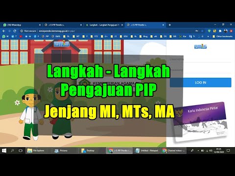 Langkah   Langkah Pengajuan Program Indonesia Pintar PIP Madrasah Jenjang MI, MTs, MA Kemenag Tahun