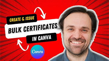 How to create and issue bulk certificates using Canva (by SMS or email)