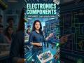 Transistor Electronics Components Explained | ट्रांजिस्टर और इसका काम 🛠️ #education #skillindia