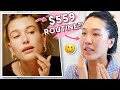 We Tried Hailey Bieber's ENTIRE Skincare Routine!