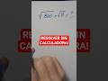 ¿Puedes Resolver la Suma de Raíces Sin Calculadora?#matemáticas #maths #matematica #raizcuadrada