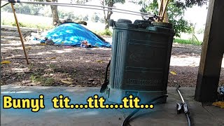 Tangki Semprot Bunyi Tit Tit Tit