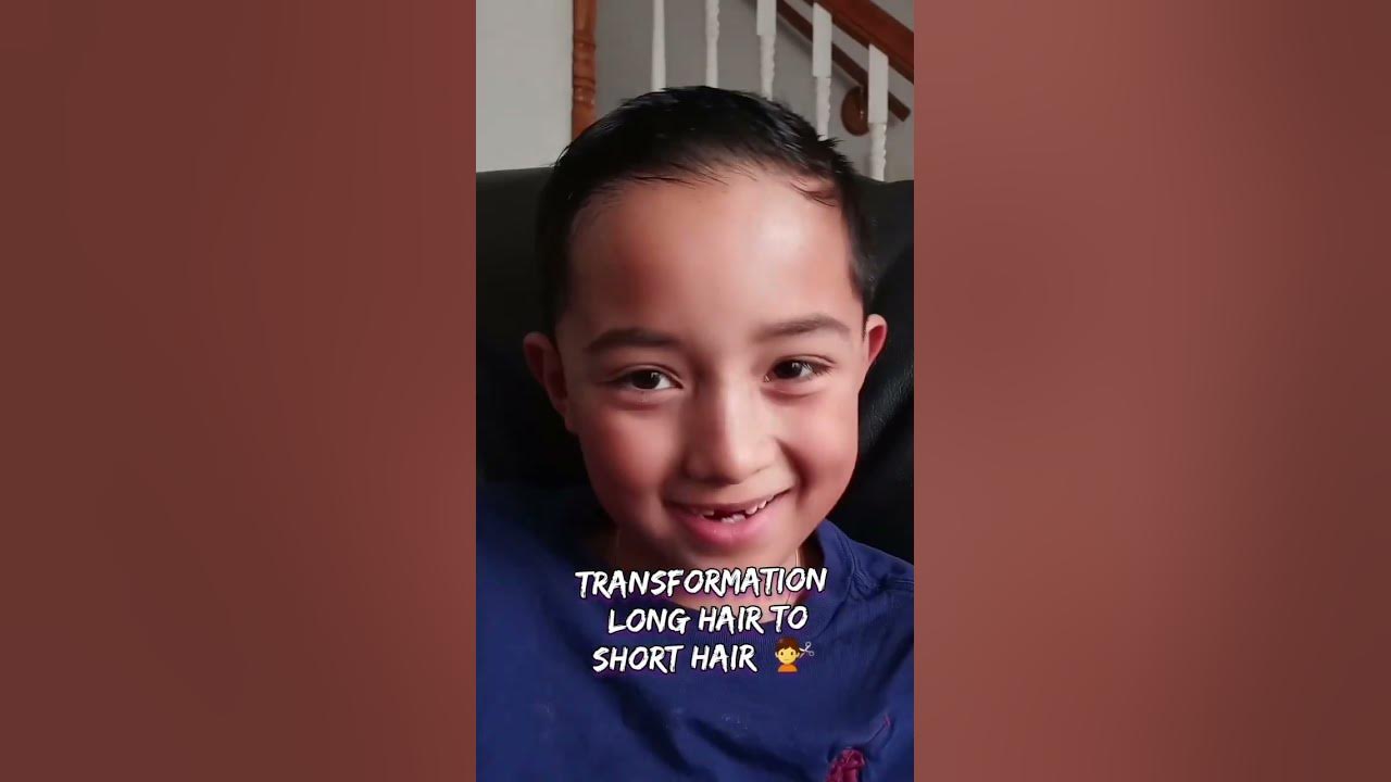  from long hair to very short hair transformation - YouTube