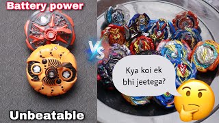 Unlimited Stamina Beyblade Vs Strongest Burst Beyblades | Can anyone win? screenshot 3