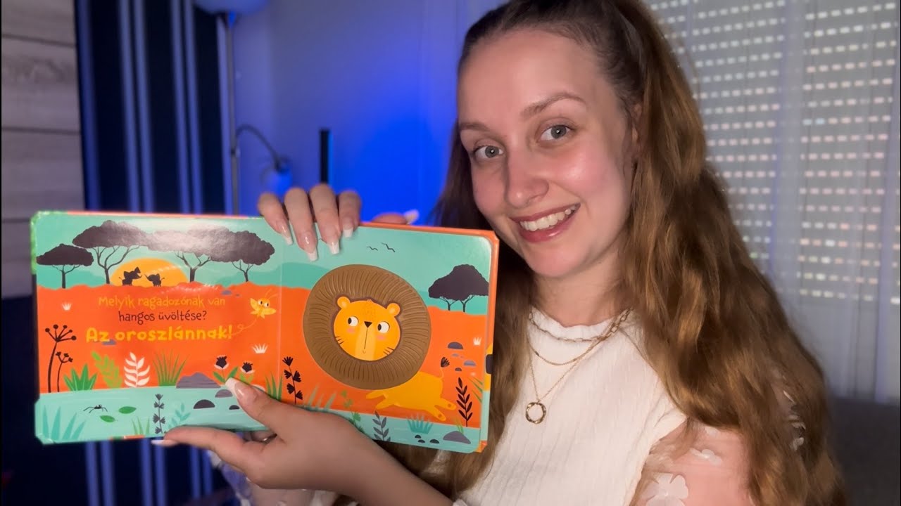 Tapikönyv bemutató👋📚 Magyar ASMR