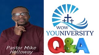 Q & A With Pastor Mike Holloway