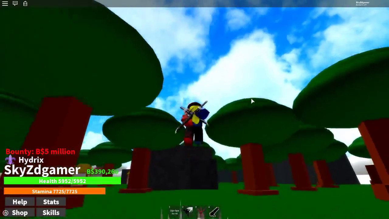 Roblox One Piece Bizarre Adveture Sky Island And Devil Fruit Spawn - 