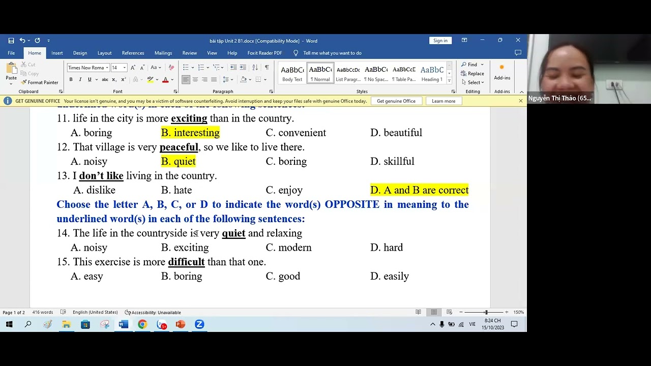 Class 8 lesson 34 - YouTube