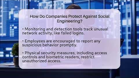 How Do Companies Protect Against Social Engineering? - Everyday-Networking