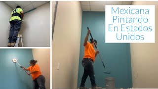 El mejor método para pintar las paredes de tú en Estados Unidos  #construction #painting #reels #viral #usa #mexico #AmaZing, Nica en New  York, Nica en New York · Original audio