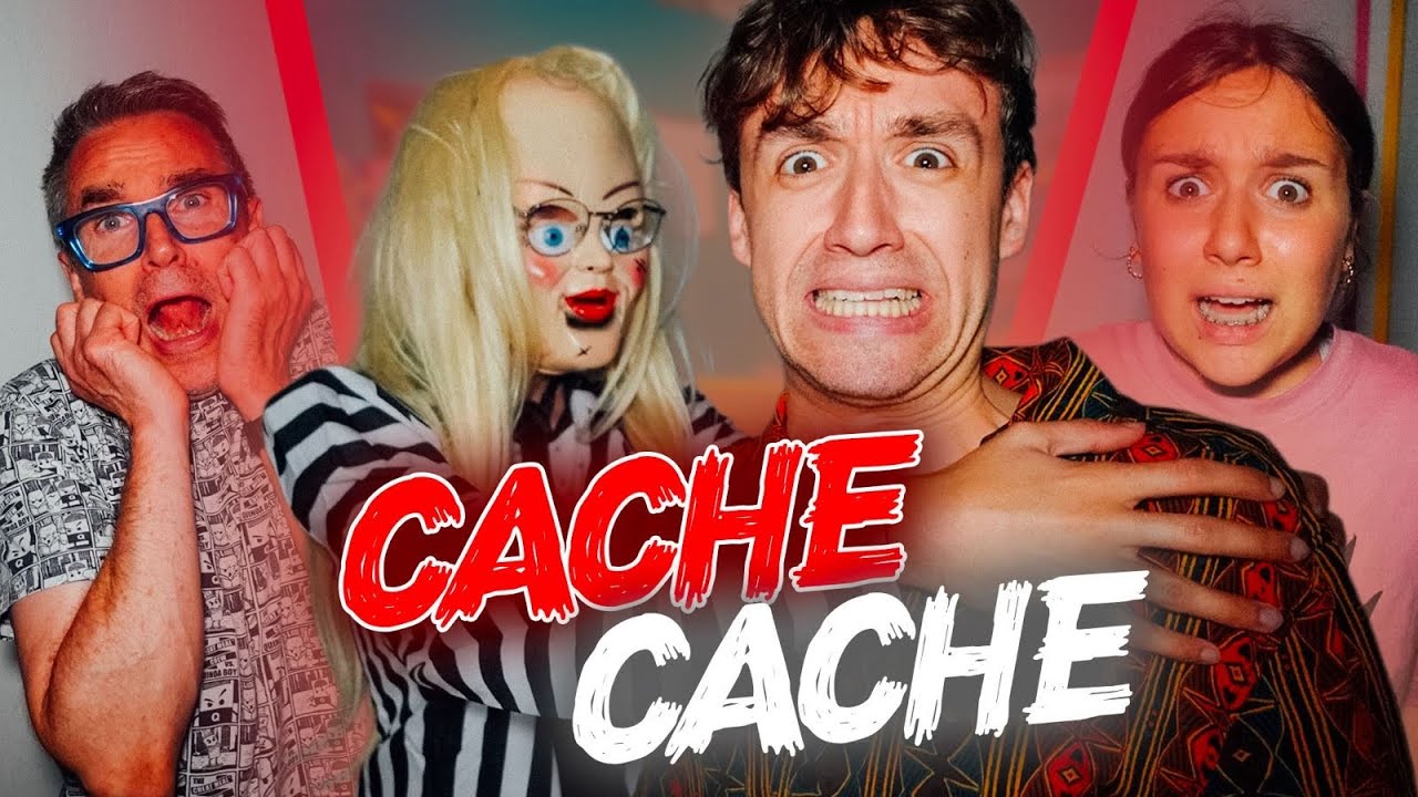 NE PAS JOUER A CACHE CACHE AVEC LA POUPÉE GÉANTE ! - PINK LILY