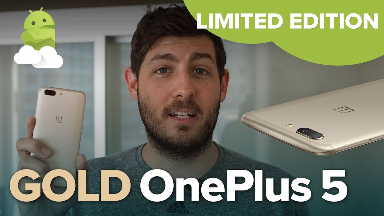 OnePlus 5 Limited Edition Soft Gold — hands-on