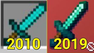 Evolution of Diamond in Minecraft 2010 2019 screenshot 1