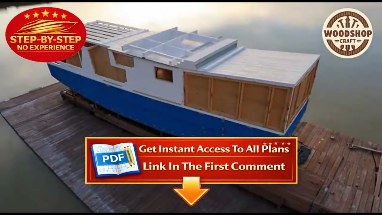 Building My Dream White Pontoon Boat From Scratch - Complete DIY Guide