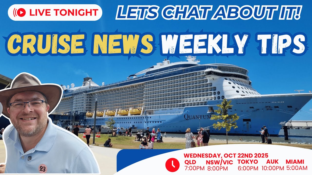 Let's Chat About It - The Weekly Cruise News and Travel Tips Live stream