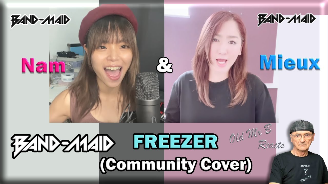 BANDMAID FREEZER Nam & Mieux Cover) (Reaction) YouTube