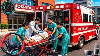 Ambulance City Rescue Simulator 3D - 911 US Emergency Ambulance Driving 3D! Android Gameplay screenshot 5