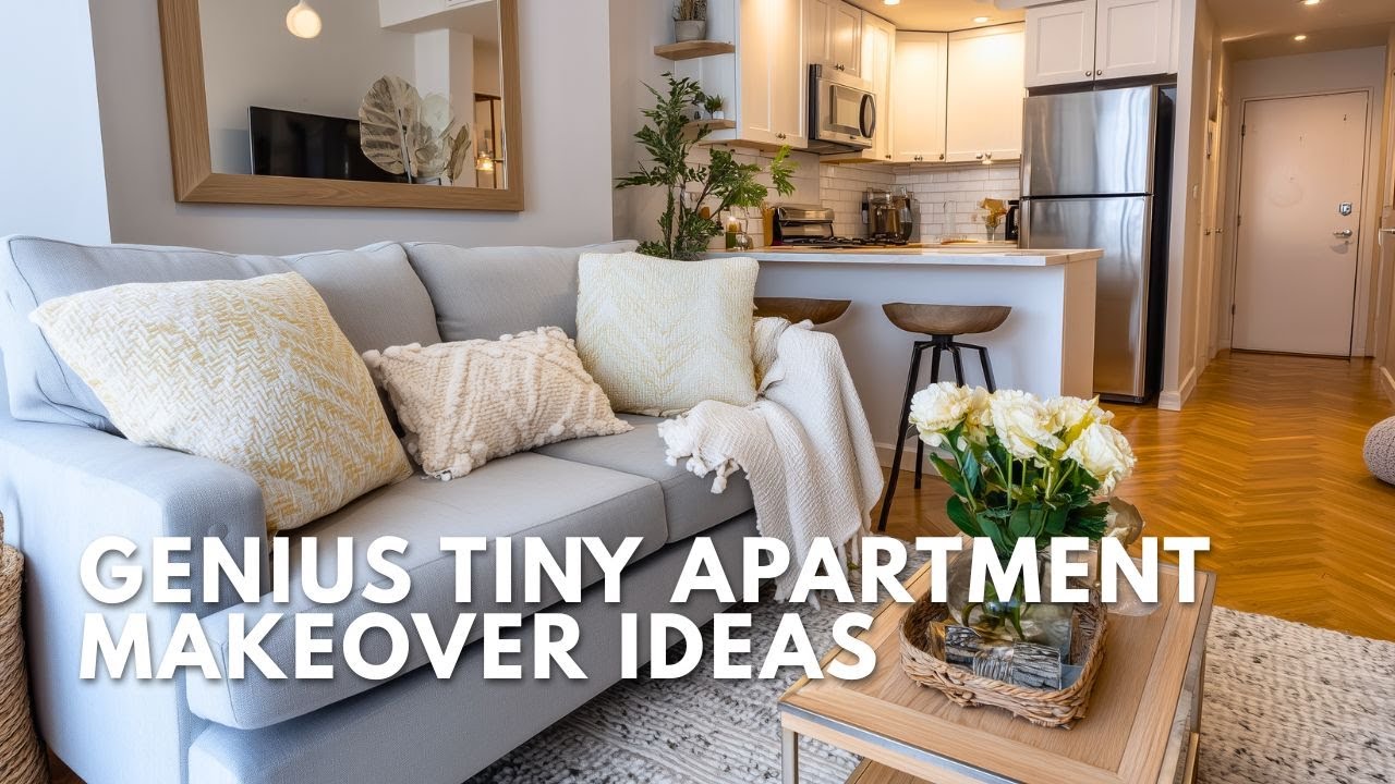 Genius Tiny Apartment Makeover Ideas | 17 Space-Saving Hacks You Need ...
